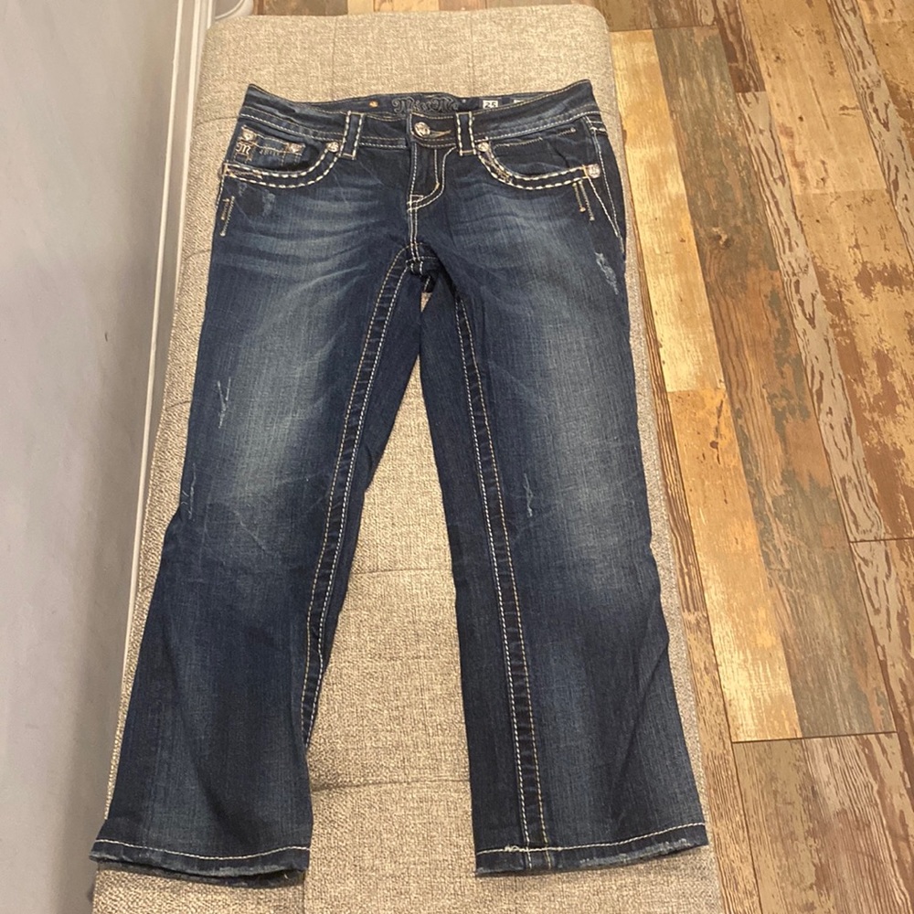 Miss Me size 25 Capri jeans
